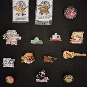 Memorabilia pin lot